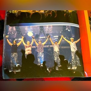 ❤️RARE AND COLLECTIBLE BACKSTREET BOYS❤️BLACK &BLUE Poster Book❤️Fantastic Buy❤️